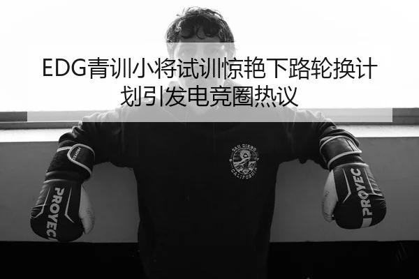 EDG青训小将试训惊艳下路轮换计划引发电竞圈热议